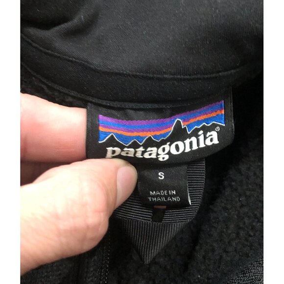 Patagonia Womens Small Black Better Sweater Full Zip Fleece Jacket - Picture 4 of 8